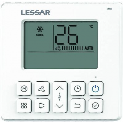 LESSAR LS-HE12BCWE2/LU-HE12UWE2/LZ-B4CUB Инверторный компактный кассетная сплит-система ECO ENERGY