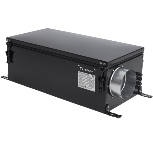 LESSAR Вентиляционная установка LV-DECU-350-E-2,8-EC-GTC-E63 Установки с электрическим нагревателем и EC-двигателем